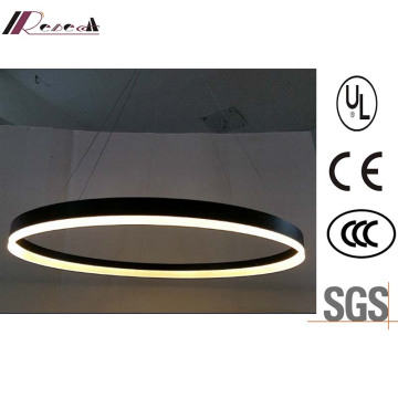 Guzhen Luminaires LED en acrylique métal LED rond suspension